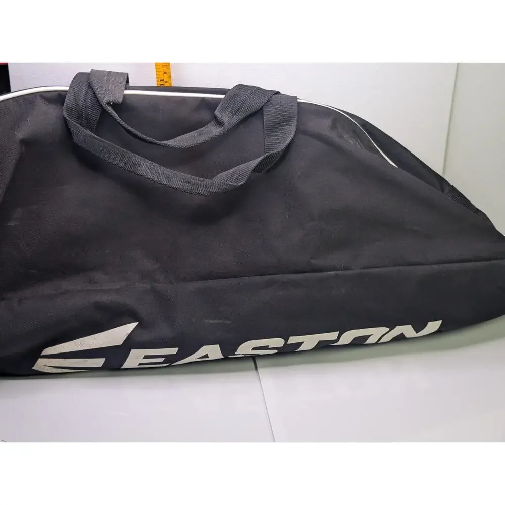 Easton Baseball Softball Equipment Bat Duffel BagBlack White Shoulder Strap